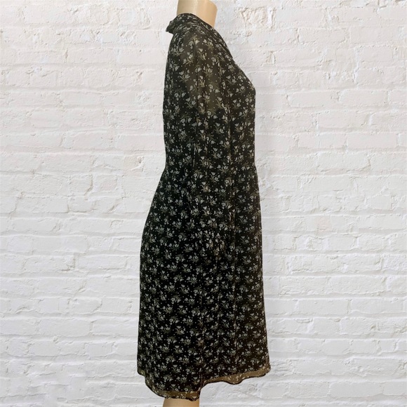 UNIQLO Floral Print Babydoll Tunic Dress - Picture 4 of 7